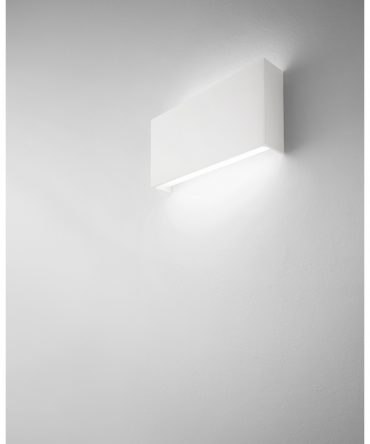 Applique Led Biemissione da Esterno BAR Bianco 3000K o 4000K IP54 Isyluce 583