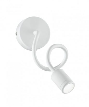 IDEAL LUX FOCUS Applique Led Braccio Flessibile-1 AP Bianco