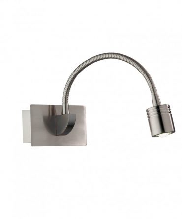 IDEAL LUX DYNAMO Applique Led Flessibile Da Lettura  AP1 Nichel