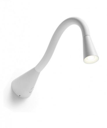 Applique Led Flessibile Snake Linea Light W1 Bianco On/Off 7232