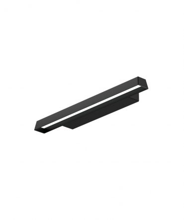 Applique Lingotto Led In Acciaio 46 cm Nero IP65 Linea Light 9339