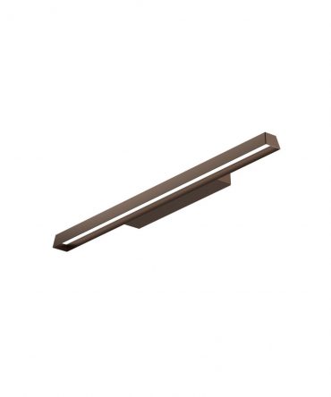 Applique Led In Acciaio Lingotto 69 cm Nero IP65 Linea Light 9340