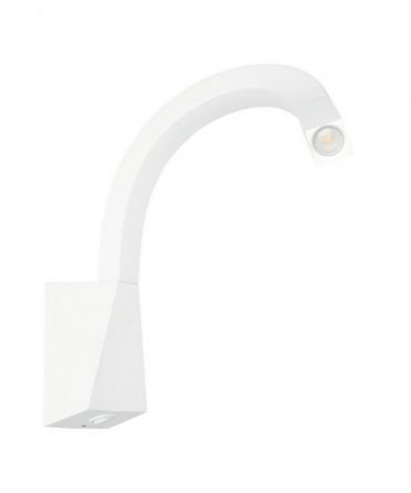 Applique Led Orientabile Snake W3 Bianco On/Off Linea Light 7234