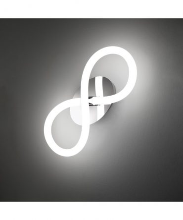 Applique Light Line Cromo Infinito Led Dimmerabile L41 cm Vivida International