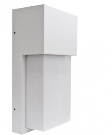 Applique Moderna Da Esterno IP54 1xE27 Bianco Section Isyluce 922