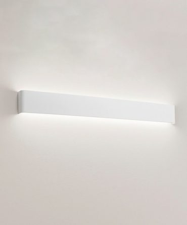 Applique moderno Perenz WAY 6712 B LC 30W LED 2700LM 3000K° 83CM lampada parete biemissione metallo bianco opaco interni
