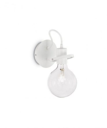 IDEAL LUX RADIO Applique Orientabile E27 Led  AP1 Bianco