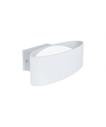 Applique Ovale Bianco Doppia Emissione Led Chinoa IP54 Eglo