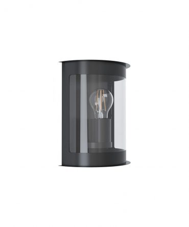 Applique Parete Ingresso Diffusore Trasparente 1 Luce Daril IP44 Eglo