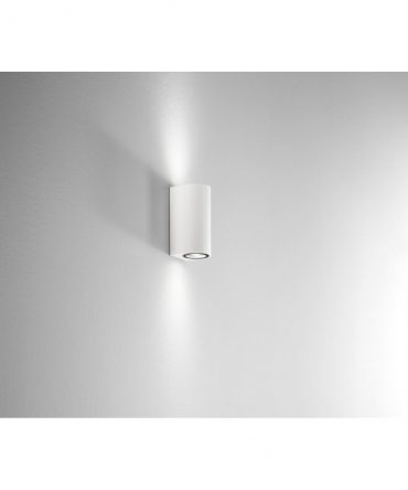 Applique Per Esterni Luce Sopra e Sotto 2xGU10 Pianosa Bianco Isyluce 544