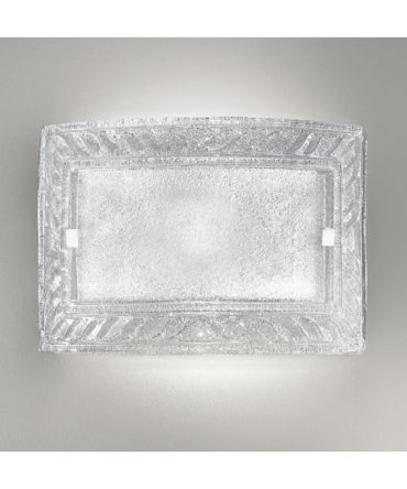 Applique Plafoniera Giada 32x47 Cristallo Trasparente Antea Luce