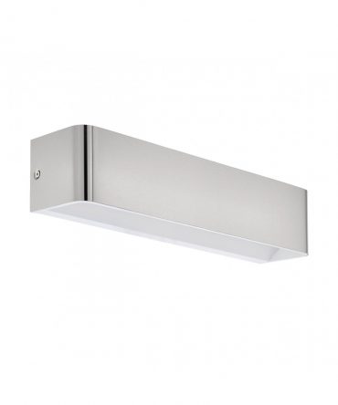 Applique Sania Led Biemissione 12W Nichel L36,5 cm Eglo