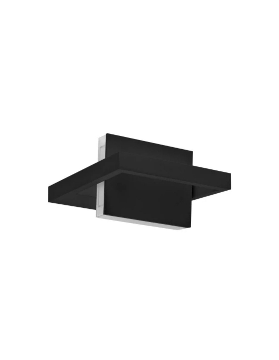 Applique Squadrata Rotante Tablet IP40 Nero Led 31w Stilnovo 7610