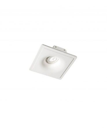 IDEAL LUX ZEPHYR Faretto Da Incasso In Gesso  20x20 cm