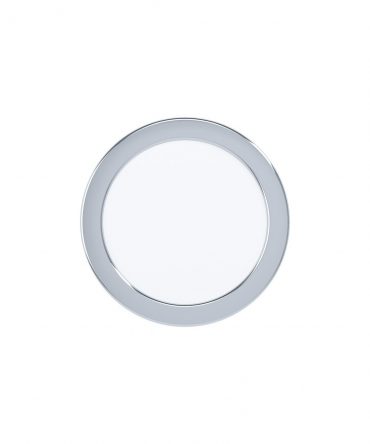 Faretto Da Incasso Rotondo Cromo Led 10,5w 3000k/4000k Fueva IP44 Eglo