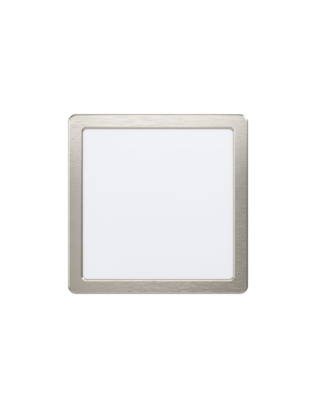 Faretto Nichel Da Incasso Quadrato Fueva Led 16,5w 3000k/4000k Eglo