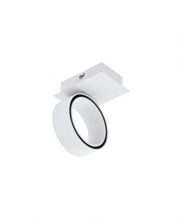 Faretto Spot Cerchio Bianco Led Albariza Eglo