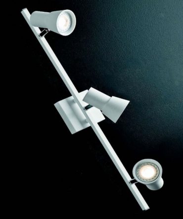Lampada barra 3 luci spot orientabili Torcia Illuminando