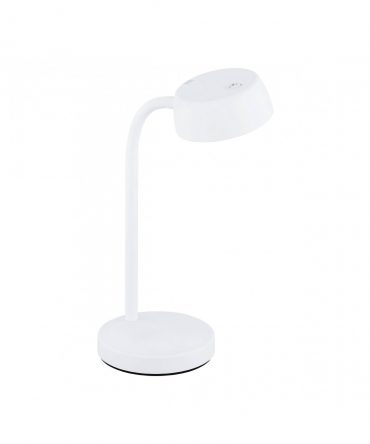 Lampada Da Scrivania Cabales Bianco Ø14 cm Eglo