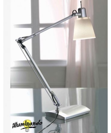 Lampada da scrivania Lola bianco Illuminando