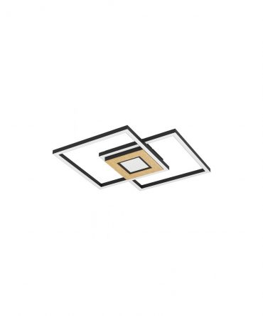 Lampada Da Soffitto Led Dimmer Marinello Legno Eglo