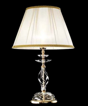 Lampada da tavolo stile classico 1306 Ø40 Ondaluce Ciciriello