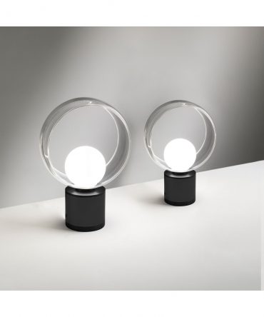 Lampada Da Tavolo Cosmit Nero Vivida International