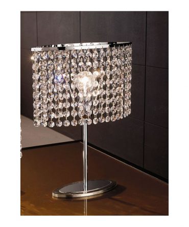 Antea Luce Key Lampada da tavolo con cristalli