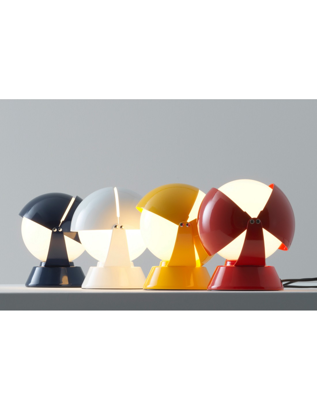 Stilnovo Lampada Da Tavolo Moderna Sfera Magica Buonanotte Blu Stilnovo 8964