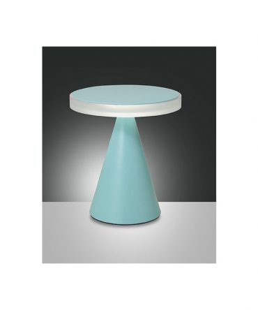Lampada da tavolo Neutra Led 12w verde 3386-35-287 Fabas Luce