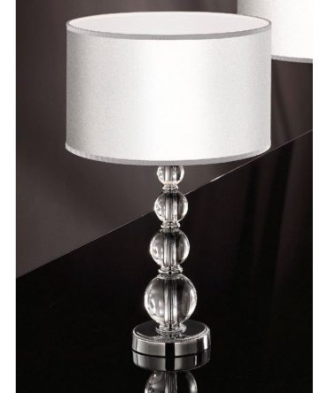 Lumetto da comodino Zuna Ø30 cm bianco Antea Luce