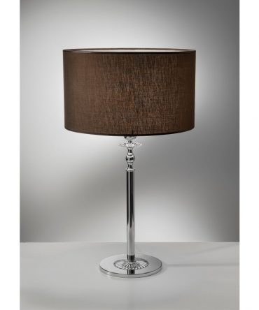 Lampada da tavolo Royal marrone moka Antea Luce