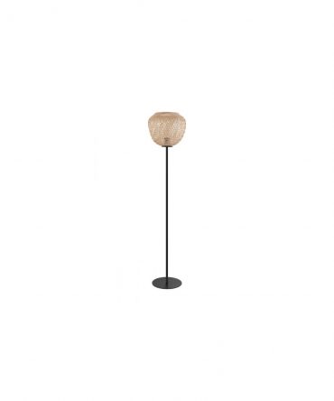 Lampada Da Terra Legno Naturale Dembleby H150 cm Eglo