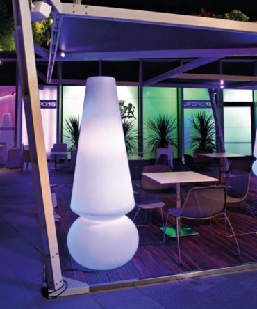 Lampada Da Terra Per Esterno Marge FL Led RGB IP65 Linea Light 16000