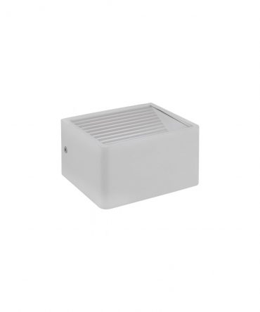 Lampada Parete Alluminio Bianco Led Doninni 1 IP55 Eglo