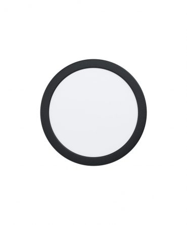 Lampada Rotonda Da Incasso Fueva Led 3000k/4000k Nero Ø21,6 cm Eglo