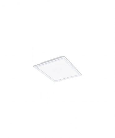 Lampada Soffitto Quadrata 30x30 cm Salobrena-Z Led Dimmer Bianco Eglo
