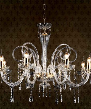 Lampadario 8 Luci Maria Teresa L6 Ondaluce Ciciriello