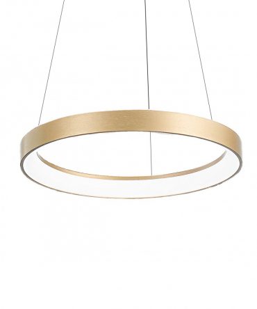 Gea Luce KRIZIA S/P Oro Lampadario led 38W 2200LM 3000°K dimmerabile