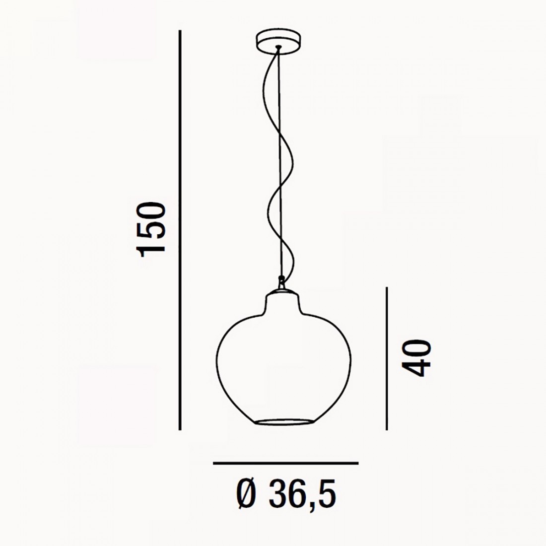 Lampadario classico Perenz BOWL 6666 AM E27 LED sospensione vetro sfumato ambra calata interno
