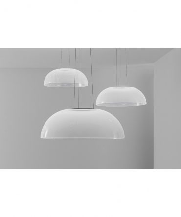 Lampadario Demì Design Trasparente Ø70 cm TopLed Dali Push Stilnovo 8890