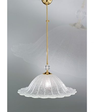 Lampadario Kelly Ø47 in graniglia cristallo Antea Luce