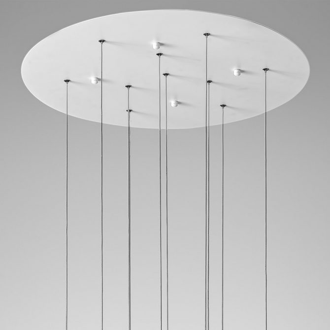 Gea Luce SFERA S10 Lampadario a Grappolo Multiluce in Vetro