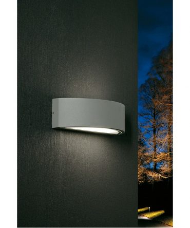 Promoingross Lente - Lampada parete per esterno