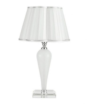 Lume In Vetro Bianco Debussy Ø25 Ondaluce Ciciriello