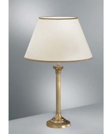 Lume President Ø45 ottone paralume chiaro Antea Luce