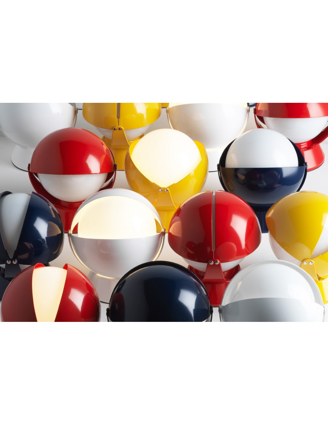 Lumetto Moderno Sfera Buonanotte Bianco E14 5w Stilnovo 8961
