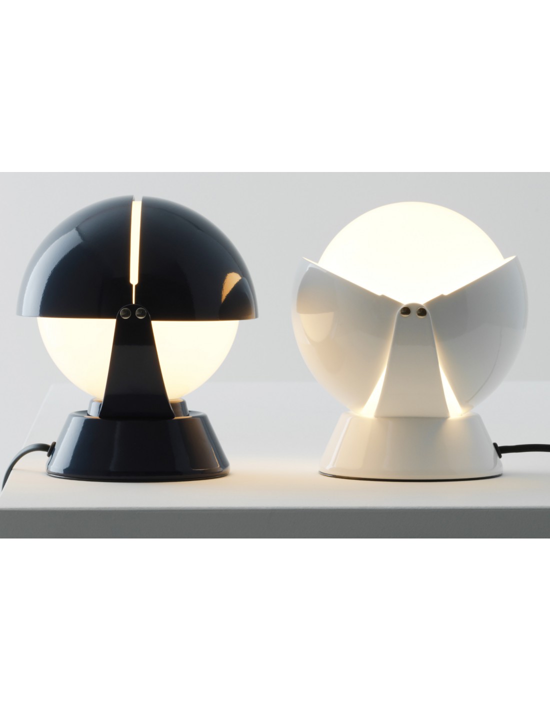 Lumetto Moderno Sfera Buonanotte Bianco E14 5w Stilnovo 8961