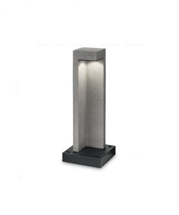 IDEAL LUX TITANO Paletto Led Da Esterno In Resina  PT1 D49 Cm