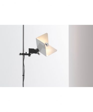 Piantana Bianca Triedro Diffusore Flessibile Stilnovo 8994